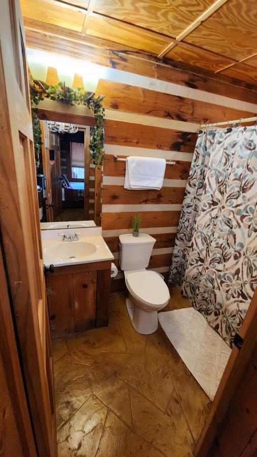 Rustic Cabin Севьервилл Экстерьер фото