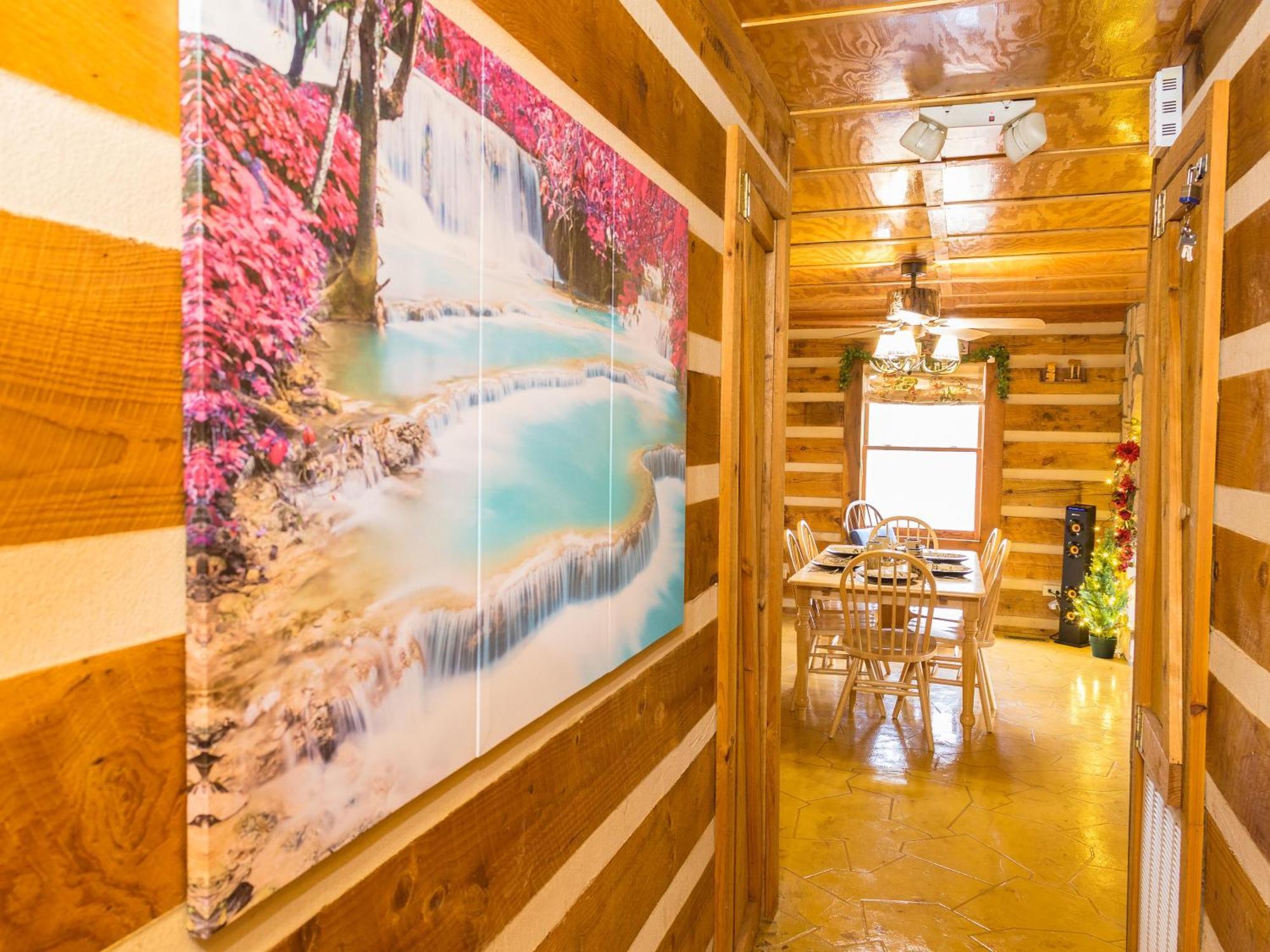Rustic Cabin Севьервилл Экстерьер фото